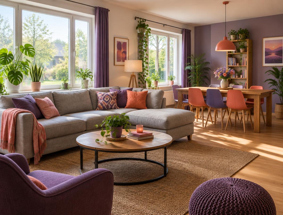 Gezamenlijke woonkamer van een woonlocatie